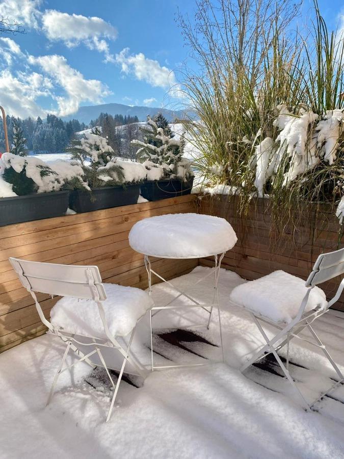 Вилла Alpen Wohlfuehlquartier Bad Bayersoien Экстерьер фото
