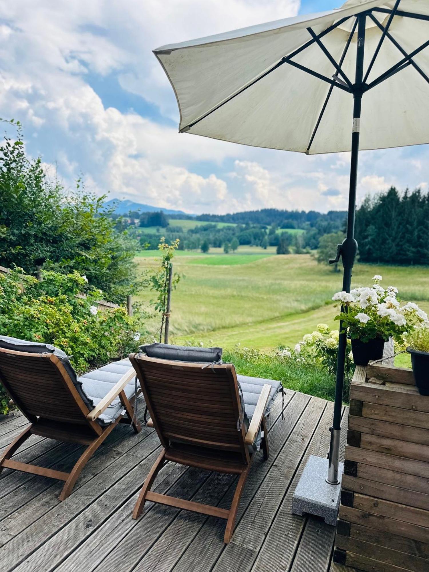 Вилла Alpen Wohlfuehlquartier Bad Bayersoien Экстерьер фото